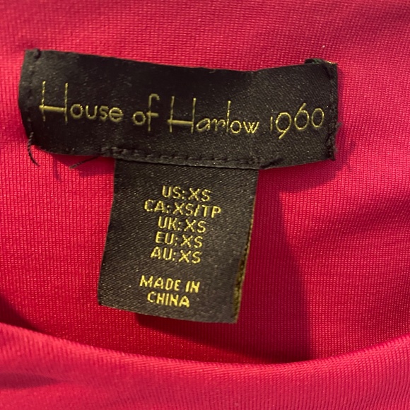 Cranberry Short Sleeve Crop Top - Picture 2 of 3